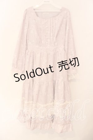 画像: axes femme / SAKURAティアードワンピース F ピンク O-25-12-18-086-AX-OP-OW-OS