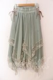 画像1: axes femme / 裾レースイレヘムスカート F グリーン O-25-12-18-088-AX-SK-OW-OS (1)