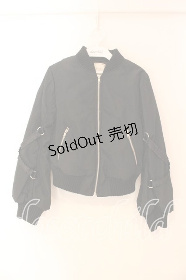 画像1: EATME / uniクロスMA-1  クロ O-25-12-18-008-LO-JA-IG-OS (1)