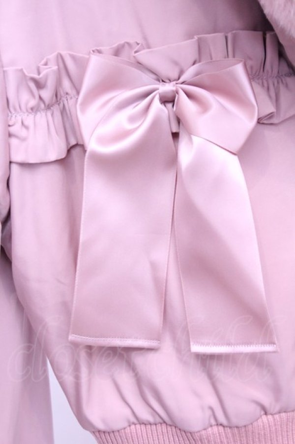 画像3: MA*RS / ファーフードブルゾン  ピンク O-25-12-18-2044-EL-JA-IG-OS (3)