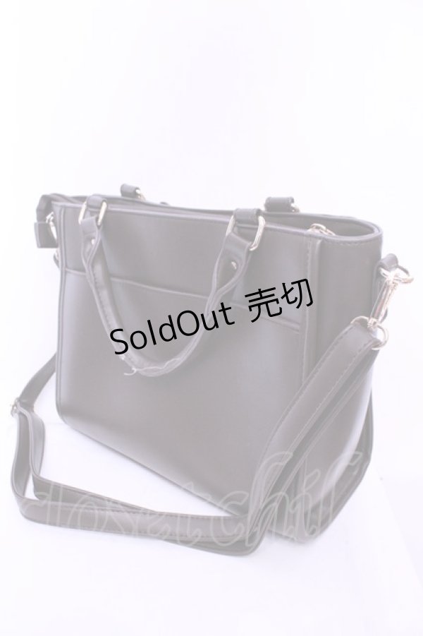 画像2: axes femme POETIQUE / トリプルリボンバッグ  ブラウン O-25-12-18-2064-AX-BG-OW-OS (2)