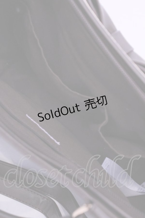 画像3: axes femme POETIQUE / トリプルリボンバッグ  ブラウン O-25-12-18-2064-AX-BG-OW-OS (3)