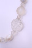 画像2: PINK HOUSE / クリアローズビーズネックレス  シロ系 O-25-12-18-2009-LO-AC-IG-OS (2)
