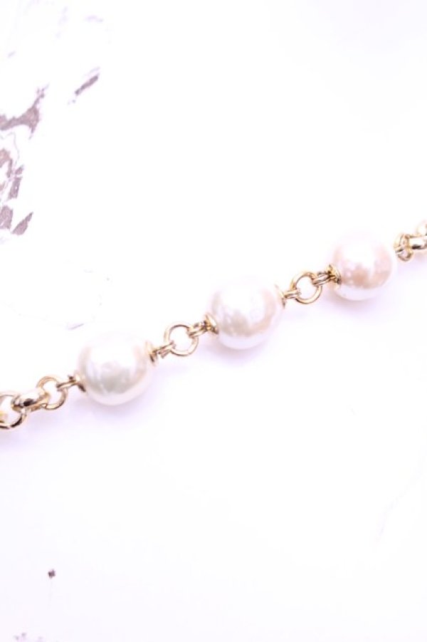 画像2: KANEKO ISAO / パールチェーンベルト  ゴールド O-25-12-18-2011-EL-AC-IG-OS (2)