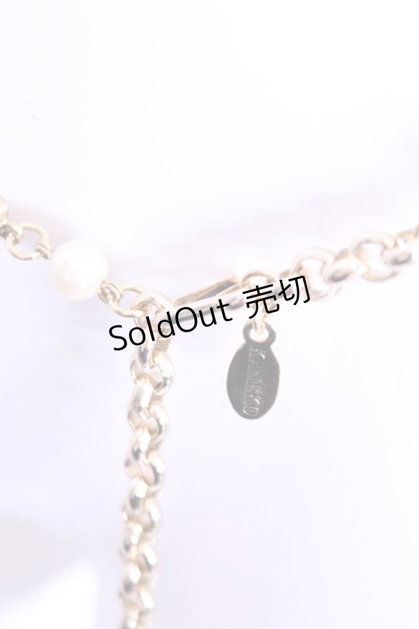 画像4: KANEKO ISAO / パールチェーンベルト  ゴールド O-25-12-18-2011-EL-AC-IG-ZT0110C (4)