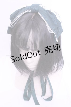 画像: axes femme kawaii / レディローズヘッドドレス  グリーン O-25-12-18-2017-AX-AC-OW-ZT485-F002