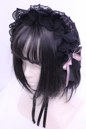 画像: DearMyLove / 4WAYクリップ型ヘッドドレス  クロ×ピンク O-25-12-18-2018-EL-AC-OW-OS