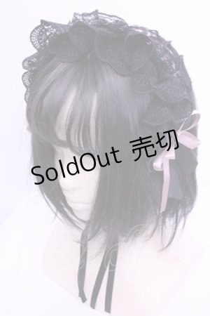 画像: DearMyLove / 4WAYクリップ型ヘッドドレス  クロ×ピンク O-25-12-18-2018-EL-AC-OW-ZT0104R