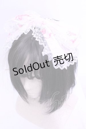 画像: BABY,THE STARS SHINE BRIGHT / Juno’s Bouquet〜乙女の誓い〜柄カチューシャ  ピンク O-25-12-18-2020-BA-AC-IG-OS