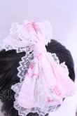 画像2: BABY,THE STARS SHINE BRIGHT / Juno’s Bouquet〜乙女の誓い〜柄カチューシャ  ピンク O-25-12-18-2020-BA-AC-IG-OS (2)