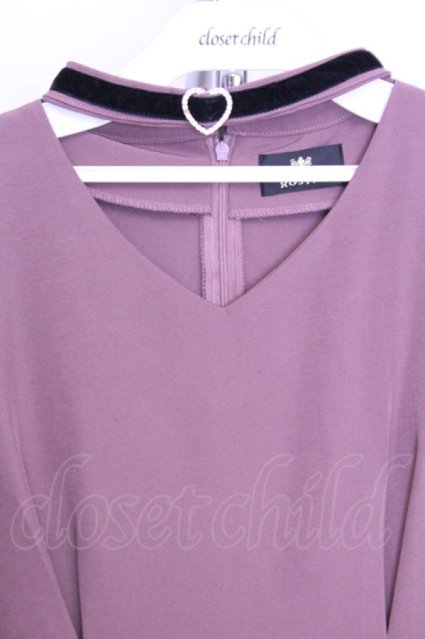 画像2: Rojita / チョーカーワンピース  ピンク×クロ O-25-12-18-2035-LO-OP-IG-OS (2)