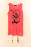画像1: PEACE NOW / ナイトメアプリントタンクトップ Ｍ ピンク O-25-12-18-014-PU-TO-IG-OS (1)