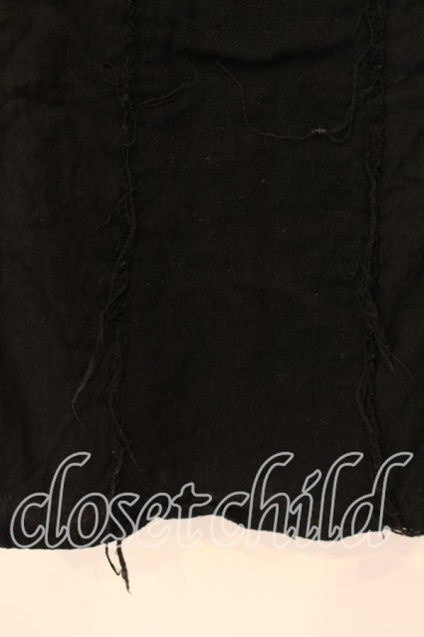 画像2: BPN FOR MEN / バックスカルガーゼブラウス Ｍ ブラック O-25-12-18-018-GO-BL-IG-OS (2)