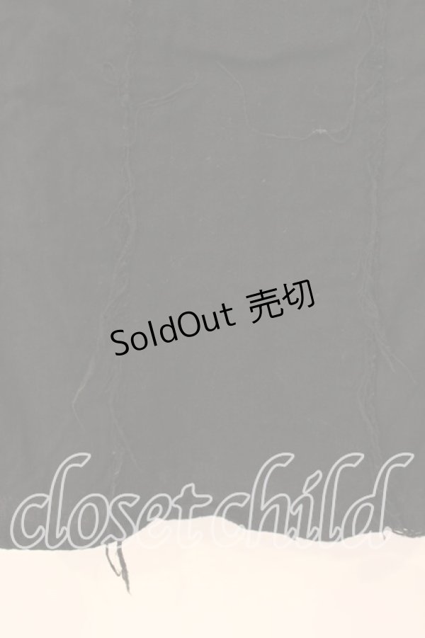 画像2: BPN FOR MEN / バックスカルガーゼブラウス Ｍ ブラック O-25-12-18-018-GO-BL-IG-OS (2)