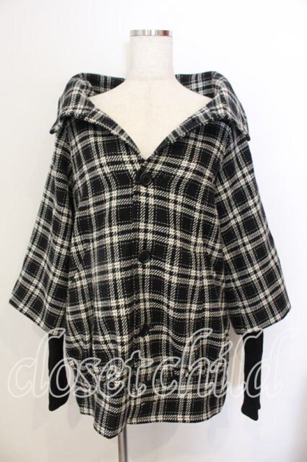 画像1: ph Blue / レイヤード風コート  クロ O-25-12-19-037-0-OP-OW-OS (1)