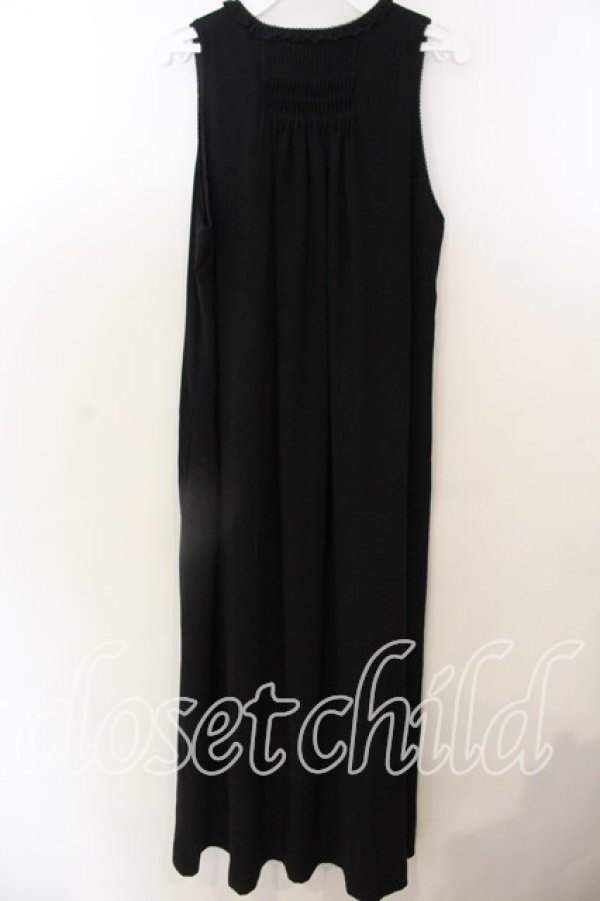 画像3: WONDERFUL WORLD / タック使いジャンパースカート  クロ O-25-12-19-049-LO-OP-OW-OS (3)