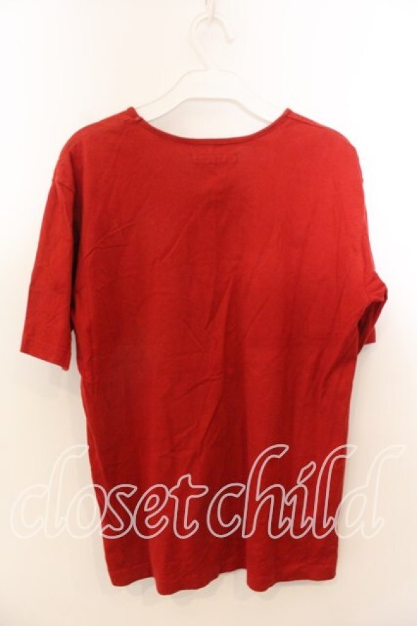 画像2: KANEKO ISAO / ロゴptTシャツ  アカ O-25-12-19-057-EL-TO-OW-OS (2)