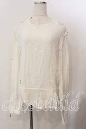 画像: SEXY DYNAMITE LONDON / セディショナリーズタイプガーゼシャツ  ホワイト O-25-12-19-064-PU-TO-IG-OS