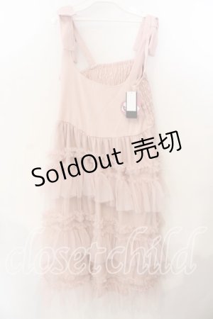 画像: FLC / 皆方由衣コラボワンピース LL ピンク O-25-12-19-068-0-OP-OW-ZT055