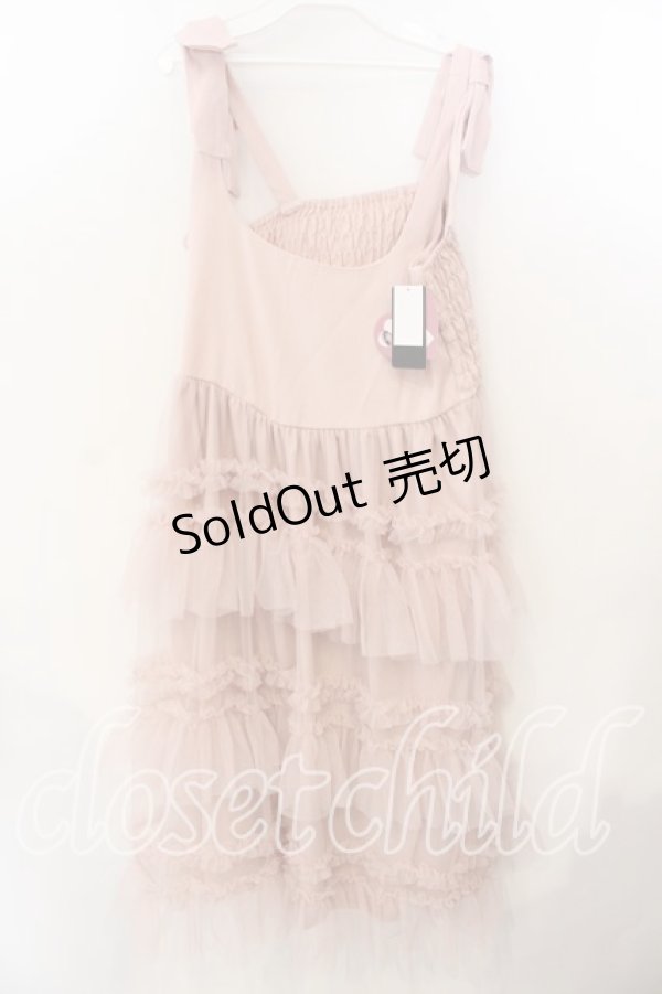画像1: FLC / 皆方由衣コラボワンピース LL ピンク O-25-12-19-068-0-OP-OW-ZT055 (1)