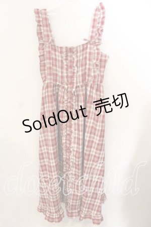 画像: FLC / ジャンパースカート 3L アカ O-25-12-19-073-0-OP-OW-OS