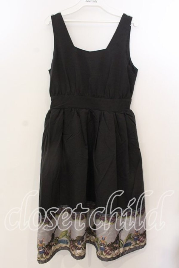 画像1: axes femme POETIQUE / トイマーチノースリワンピース M クロ O-25-12-19-017-AX-OP-OW-OS (1)