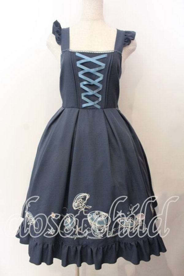 画像1: Amavel / Jerryfish Aquariumジャンパースカート F ブルー O-25-12-19-020-CA-OP-OW-OS (1)