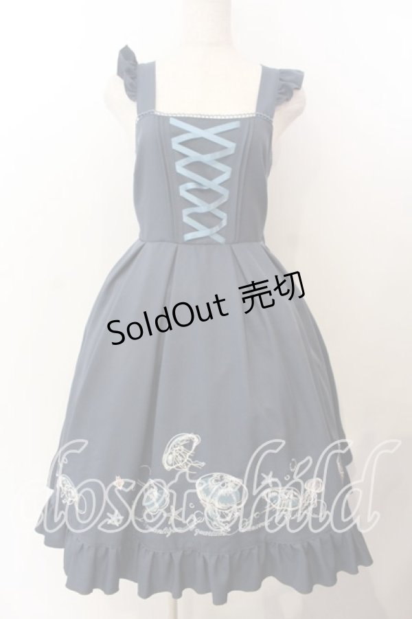 画像1: Amavel / Jerryfish Aquariumジャンパースカート F ブルー O-25-12-19-020-CA-OP-OW-OS (1)