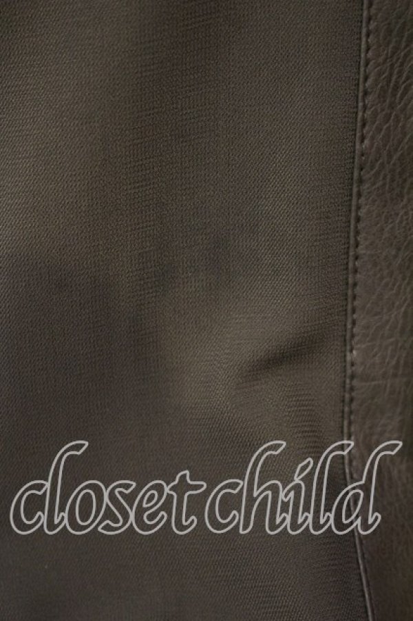 画像3: Ozz Croce / ケープデザインロングマント  グリーン O-25-12-20-029-OO-CO-OW-OS (3)