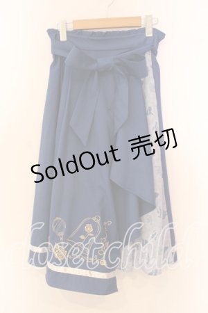画像: axes femme / 【美女と野獣】フリルスカート Ｍ ブルー O-25-12-20-041-AX-SK-IG-ZT557