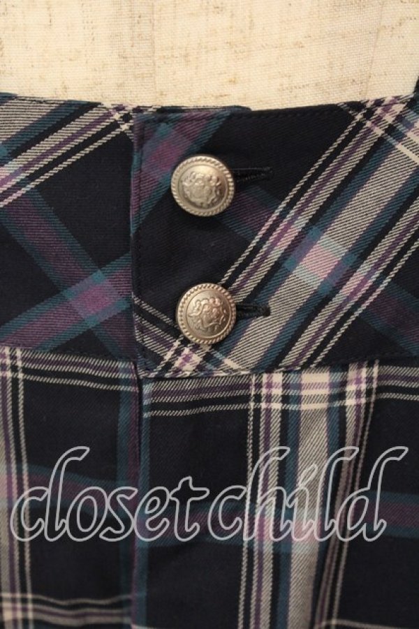 画像2: ALICE and the PIRATES / A/Pタータンチェック柄ロングパンツ メンズサイズ ネイビー O-25-12-20-005-PA-OP-OW-OS (2)