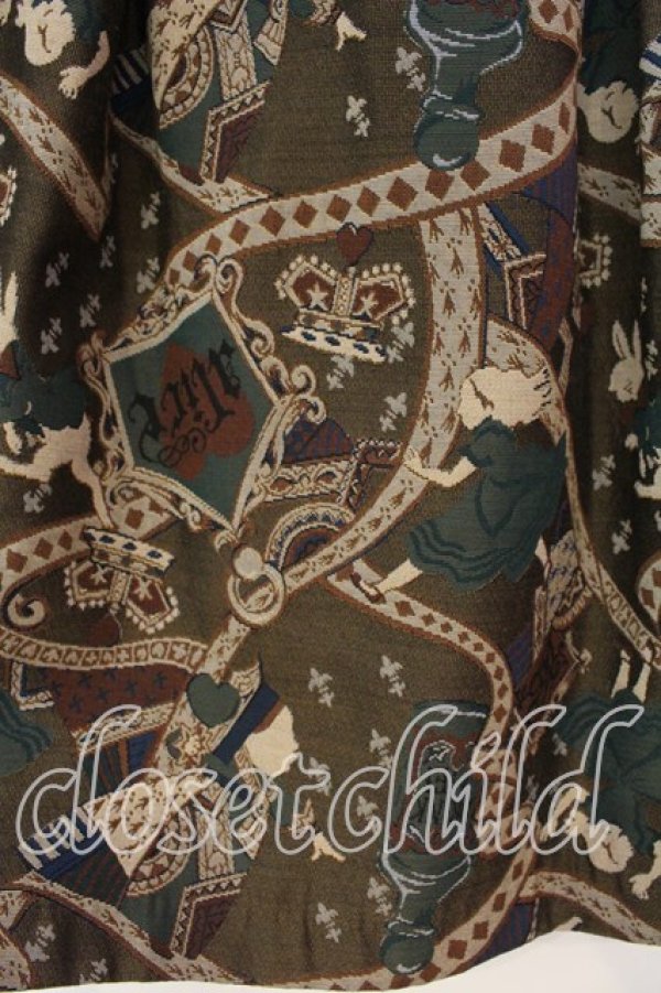 画像2: Jane Marple / タイニーアリスゴブランスカート  ブラウン O-25-12-20-056-JM-SK-IG-OS (2)