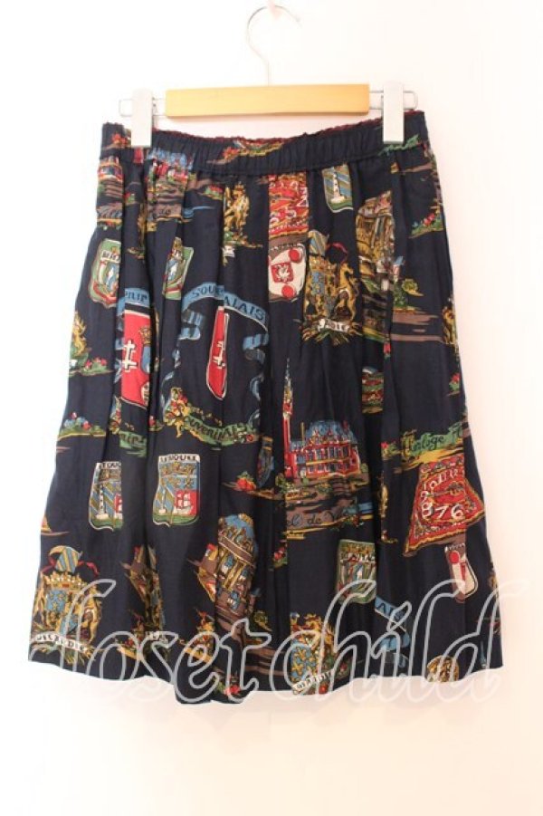 画像2: Jane Marple / オ-ルドライブラリースカート Ｍ クロ O-25-12-20-060-JM-SK-IG-OS (2)