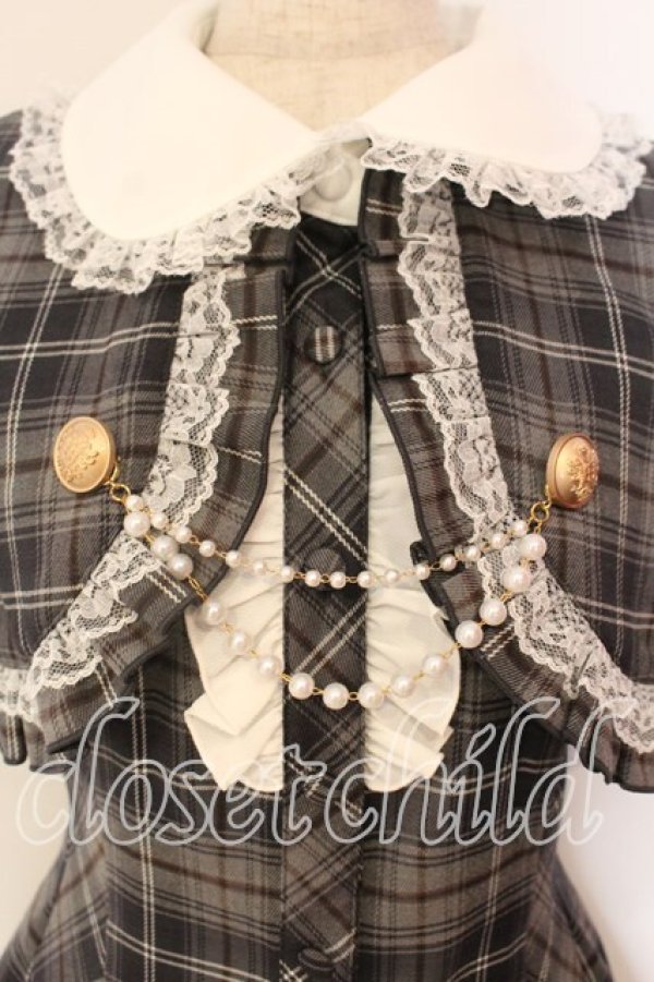 画像2: Secret Honey / ケープ付セットアップ 2 クロ O-25-12-20-006-CA-OP-OW-OS (2)