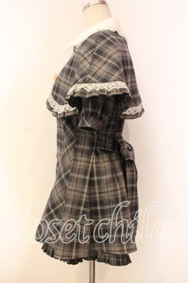 画像3: Secret Honey / ケープ付セットアップ 2 クロ O-25-12-20-006-CA-OP-OW-OS (3)