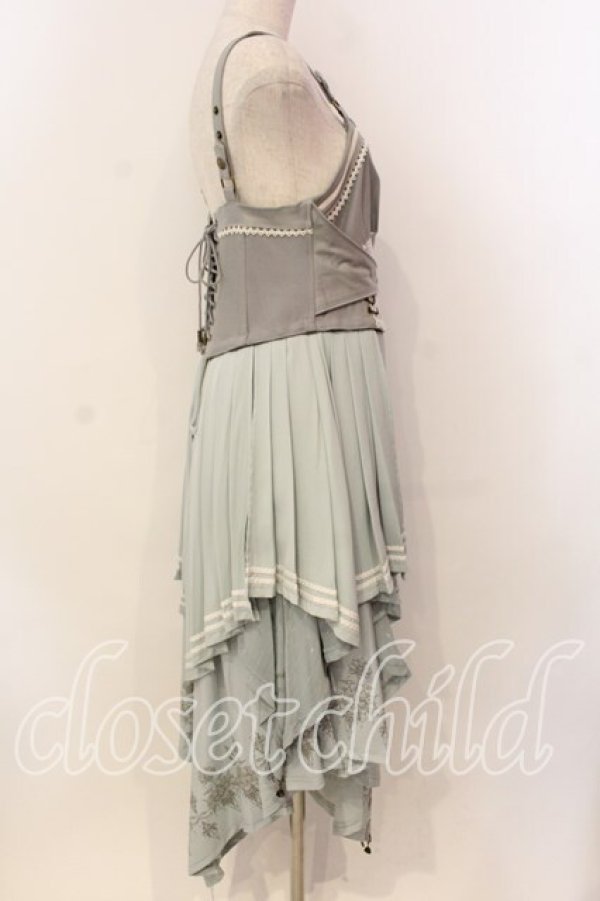 画像4: Ozz oneste / Star Wizard コルセットワンピース  ミント O-25-12-20-001-OO-OP-OW-OS (4)