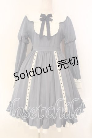画像: Amavel / Dolly Maidフリルワンピース  ブルー O-25-12-20-011-CA-OP-IG-OS