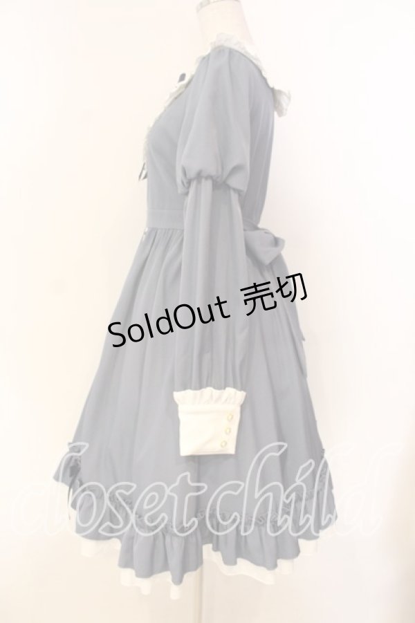 画像3: Amavel / Dolly Maidフリルワンピース  ブルー O-25-12-20-011-CA-OP-IG-OS (3)