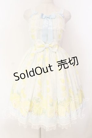 画像: Angelic Pretty / Fruity Lemonジャンパースカート  サックス O-25-12-20-013-AP-OP-OW-OS