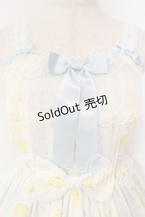 画像2: Angelic Pretty / Fruity Lemonジャンパースカート  サックス O-25-12-20-013-AP-OP-OW-OS (2)