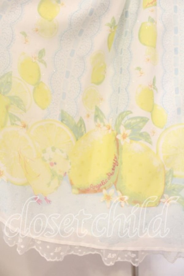 画像3: Angelic Pretty / Fruity Lemonジャンパースカート  サックス O-25-12-20-013-AP-OP-OW-OS (3)