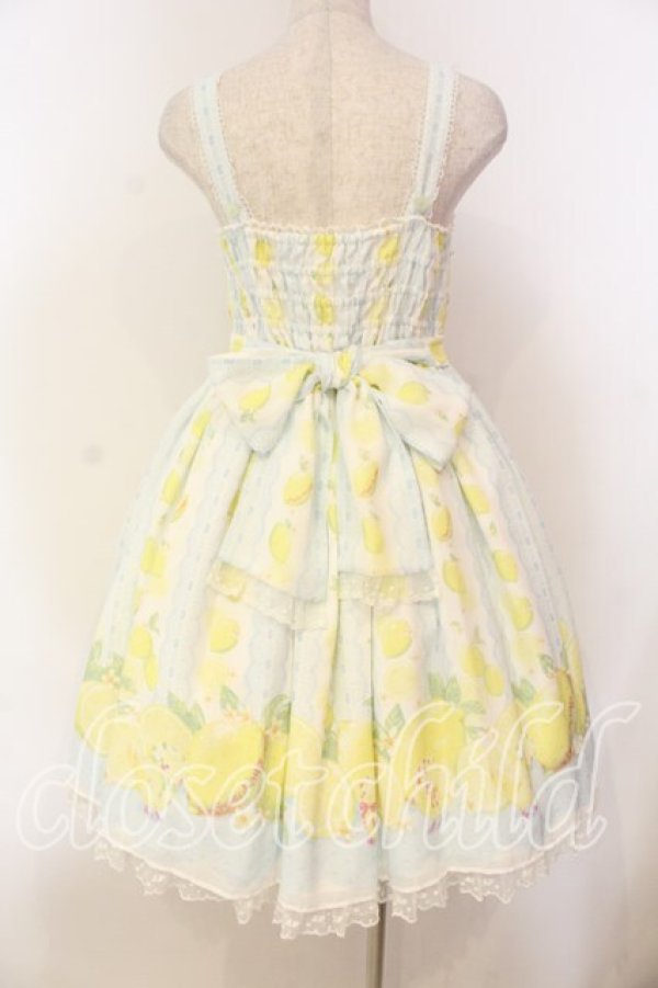 画像5: Angelic Pretty / Fruity Lemonジャンパースカート  サックス O-25-12-20-013-AP-OP-OW-OS (5)
