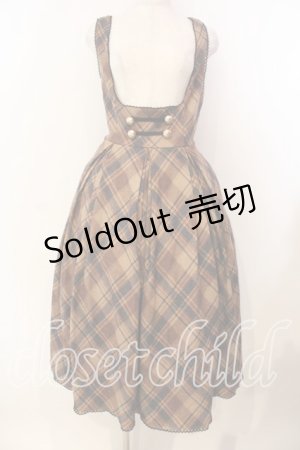 画像: Moluo Shuangzi / Little Tailor Classic Lolita Dress　ジャンパースカート L ベージュ O-25-12-20-016-0-OP-OW-OS