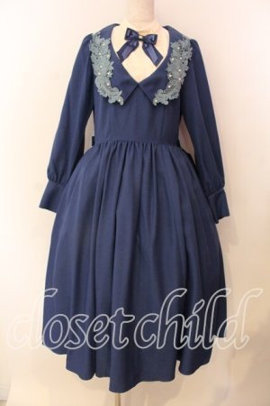 画像: Innocent World / エメローズワンピース L ブルー×ブルー（77） O-25-12-20-019-IW-OP-OW-OS