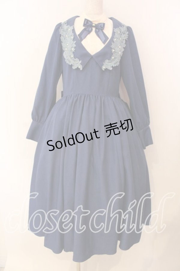 画像1: Innocent World / エメローズワンピース L ブルー×ブルー（77） O-25-12-20-019-IW-OP-OW-OS (1)