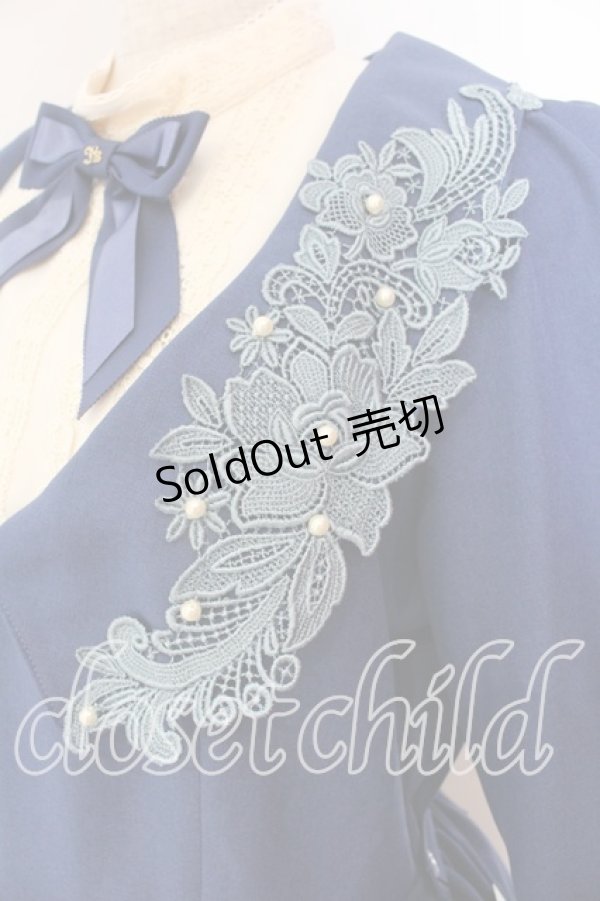 画像3: Innocent World / エメローズワンピース L ブルー×ブルー（77） O-25-12-20-019-IW-OP-OW-OS (3)