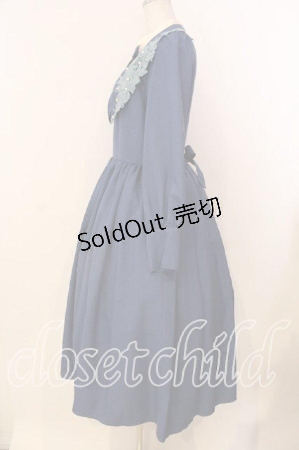 画像4: Innocent World / エメローズワンピース L ブルー×ブルー（77） O-25-12-20-019-IW-OP-OW-OS (4)