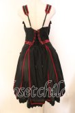 画像5: Ozz oneste / 朱雀刺繍 和チャイナジャンパースカート  ブラック×レッド O-25-12-20-020-OO-OP-OW-OS (5)