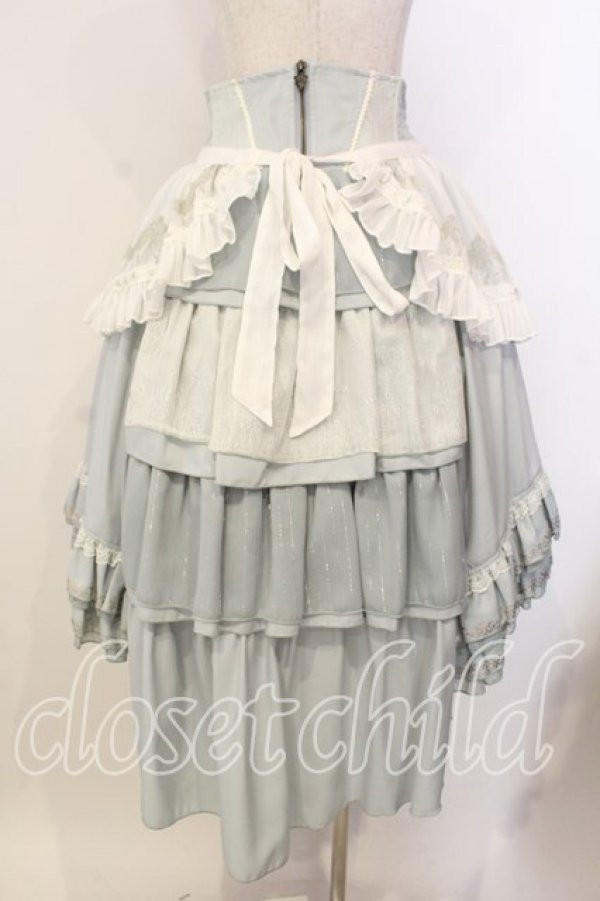 画像5: Ozz oneste / Star Wizardエプロン付スカート  ミント O-25-12-20-021-OO-SK-OW-OS (5)