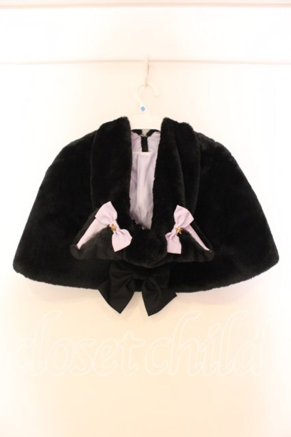 画像4: Angelic Pretty / Magic Catケープ  クロ O-25-12-20-023-AP-JA-OW-OS (4)
